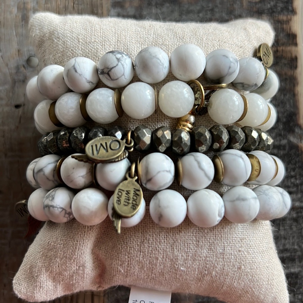 Omi Bead Bracelet Stack